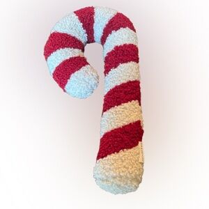 Red and White Candy Cane Pillow by Pottery Barn